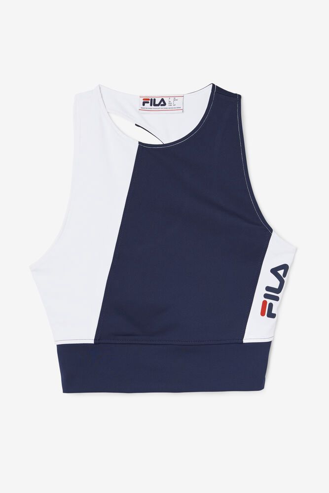 Fila Millie Navy Tank Top Womens - NZ 18579-ITBF